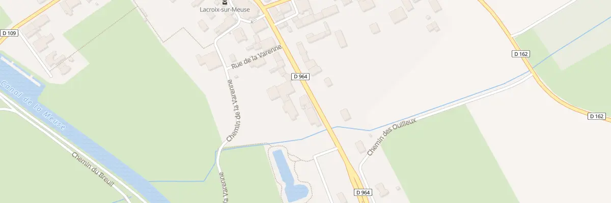 Plan du 5 Rue du Gen de Gaulle à Lacroix-sur-Meuse