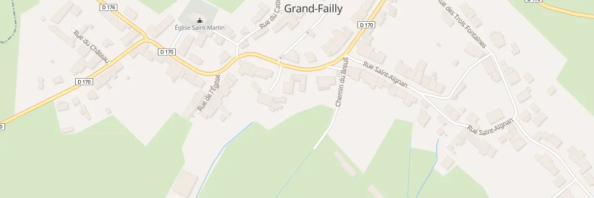 Plan du 6 Rue du Catinat à Grand-Failly