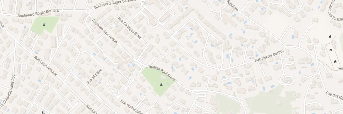 Plan du 9059 Rue Paul Aréne à Pertuis