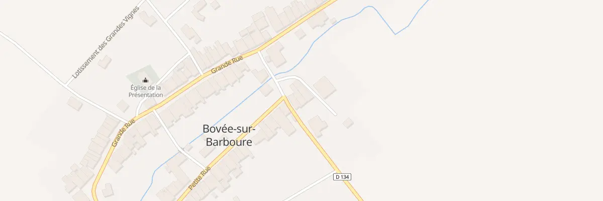 Plan du 2 Cr des Fontenelles à Bovée-sur-Barboure