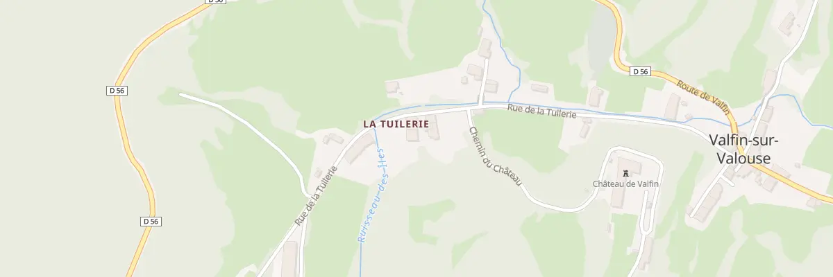 Plan du 12 Rue de la Tuilerie à Vosbles-Valfin