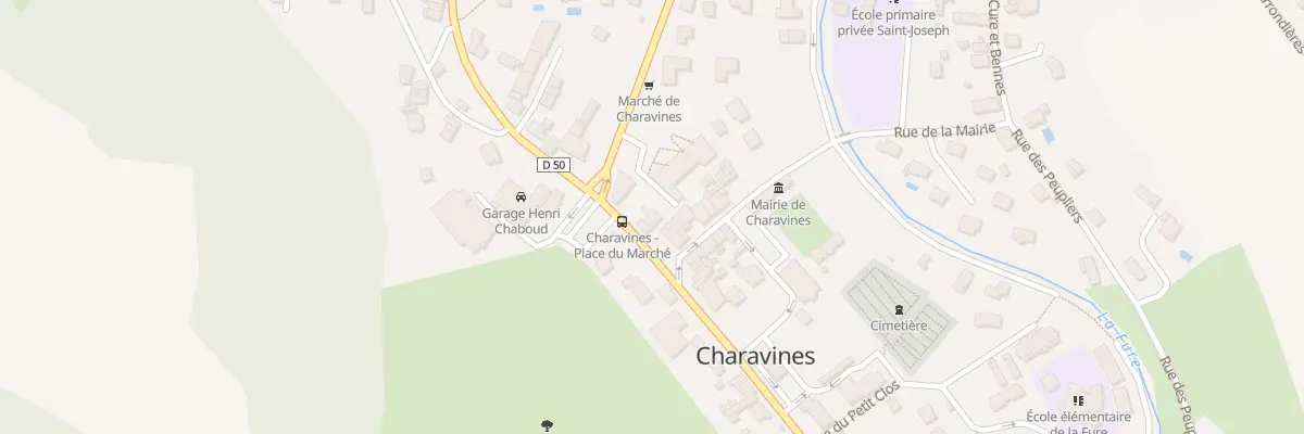 Plan du 15 Rue de la Mairie à Charavines