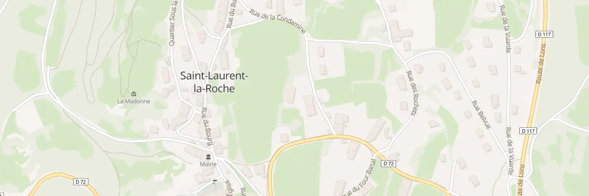 Plan du 7 Rue de la Condamine à La Chailleuse