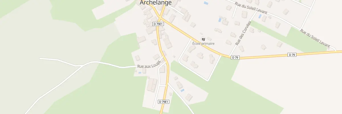 Plan du 9 Rue de Dole à Archelange