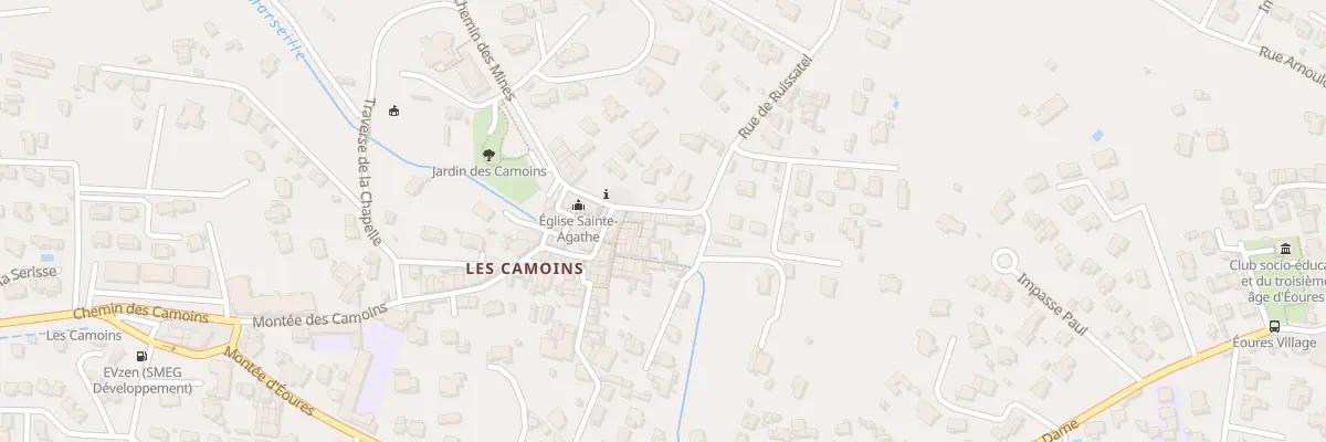 Plan du 4 Rue du Ruissatel à Marseille 11e Arrondissement