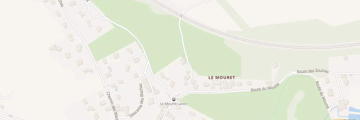 Plan du 5156A Le Mouret à Réaumont