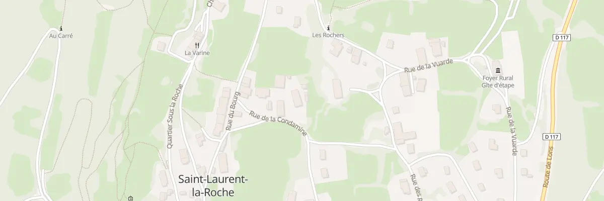 Plan du 10 Rue de la Condamine à La Chailleuse