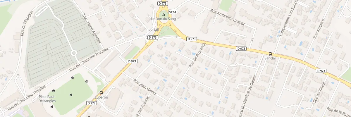 Plan du 9106 Av de Verdun à Pertuis
