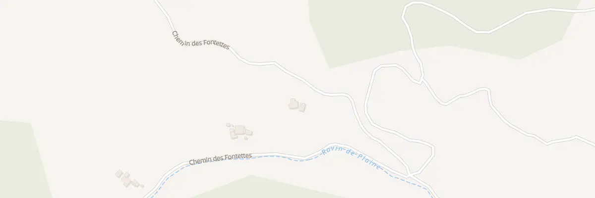 Plan du 5045 Les Fontettes à Valdoule