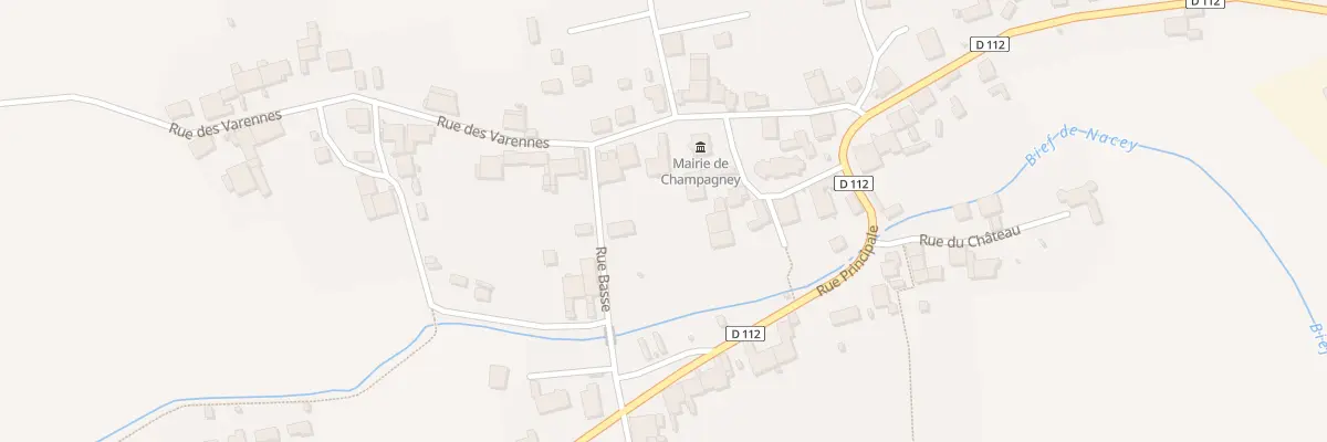 Plan du 5 Rue des Varennes à Champagney