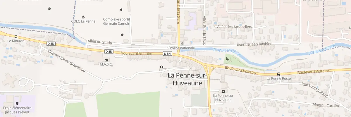 Plan du 116B Bd Voltaire à La Penne-sur-Huveaune