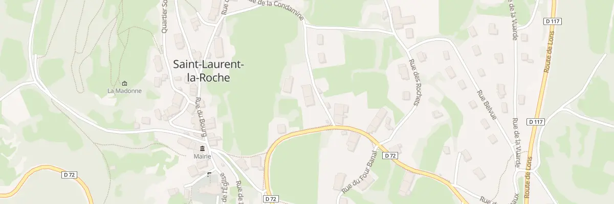 Plan du 3 Rue de la Condamine à La Chailleuse