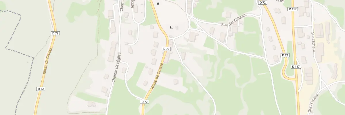 Plan du 10 Rte de Grusse à La Chailleuse