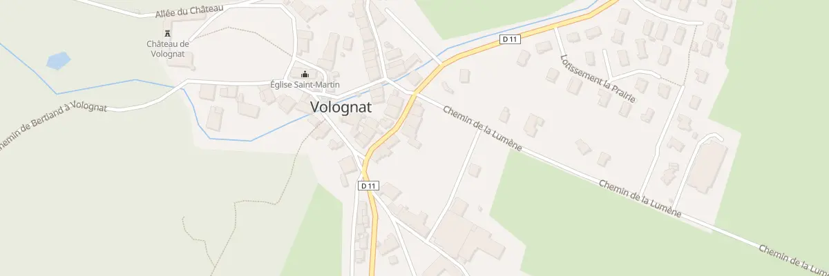 Plan du 19 Rue Grande Rue à Nurieux-Volognat