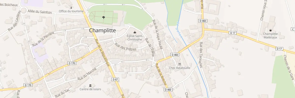 Plan du 26 Rue des Pretres à Champlitte
