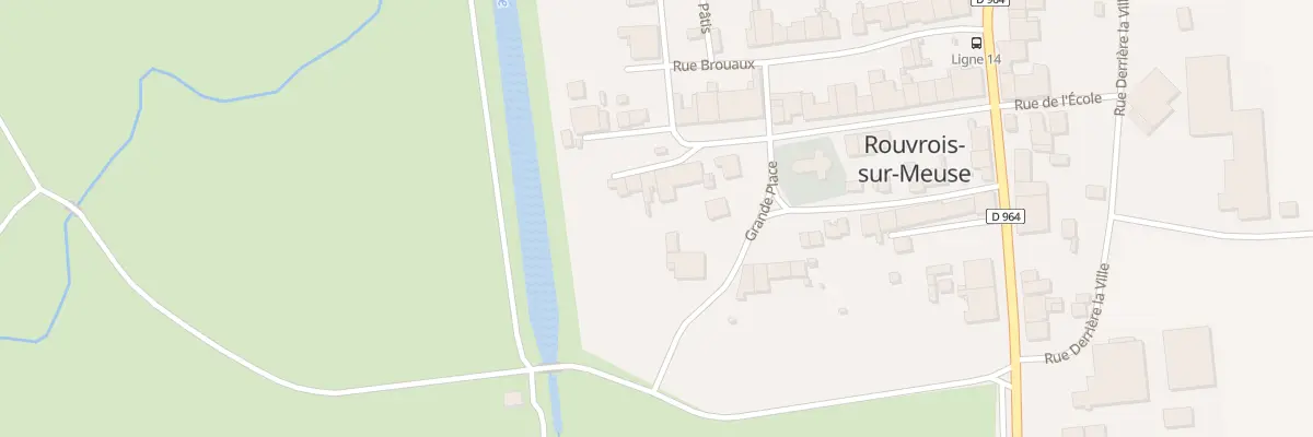 Plan du 11 Gr Grande Rue à Rouvrois-sur-Meuse