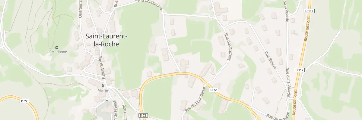 Plan du 4 Rue de la Condamine à La Chailleuse