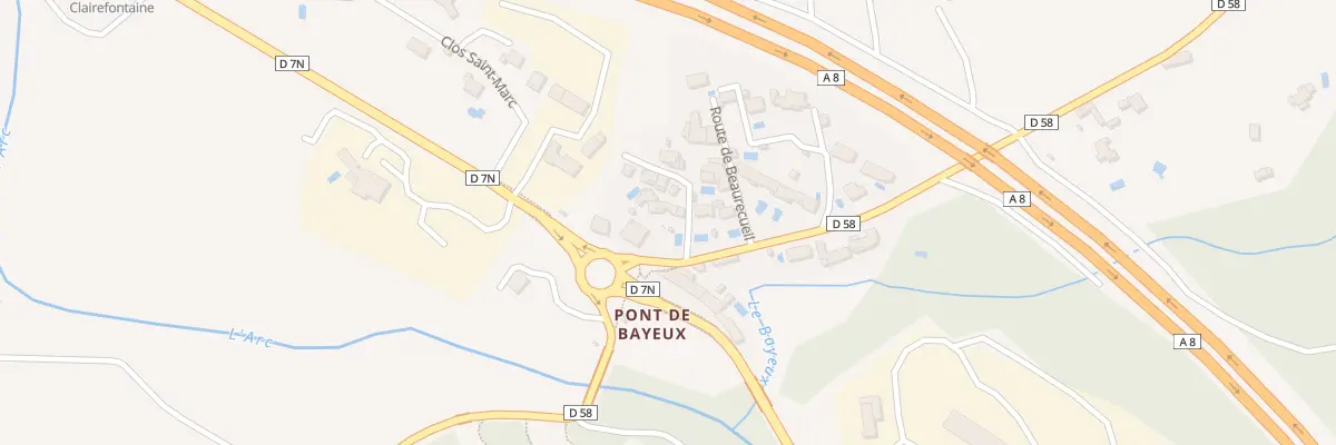 Plan du 15 Rte de Beaurecueil à Meyreuil