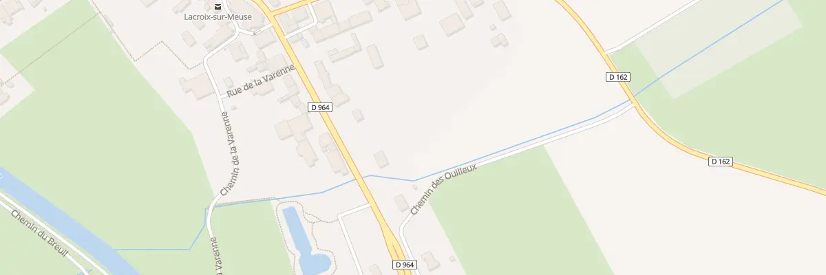 Plan du 2A Rue du Gen de Gaulle à Lacroix-sur-Meuse