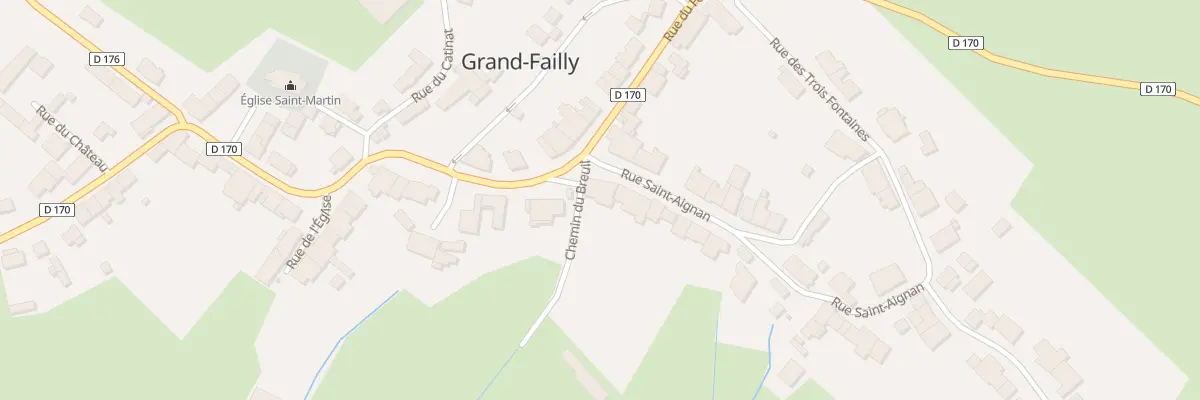 Plan du 1 Rue St Aignan à Grand-Failly
