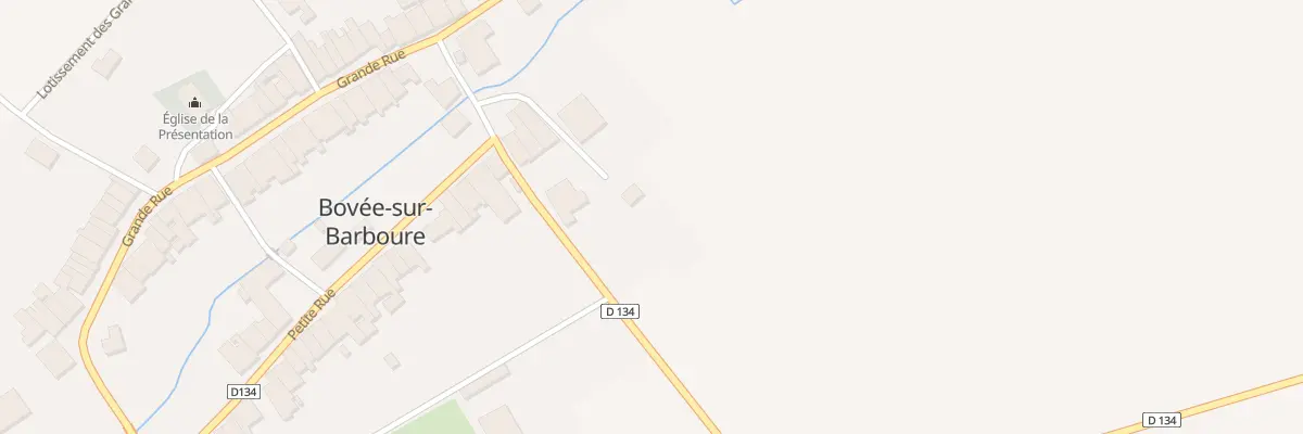 Plan du 6 Cr des Fontenelles à Bovée-sur-Barboure