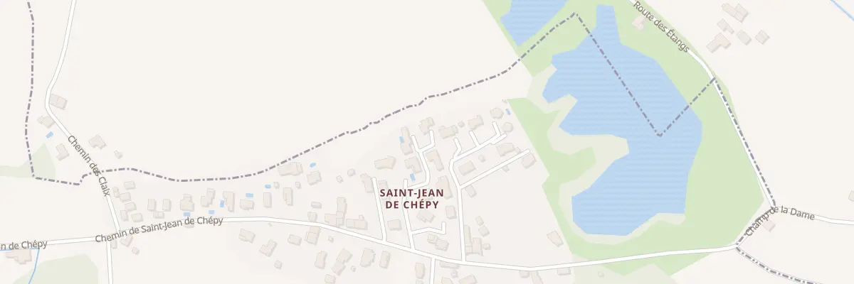 Plan du 59F Che de Saint-Jean-de-Chépy à Tullins