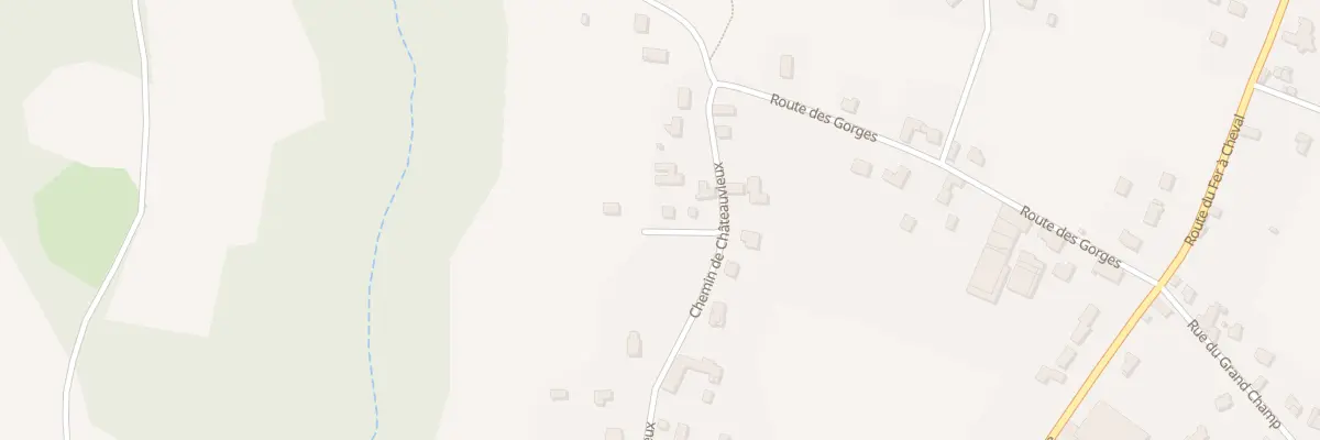 Plan du 112 Che de Châteauvieux à Faverges-de-la-Tour