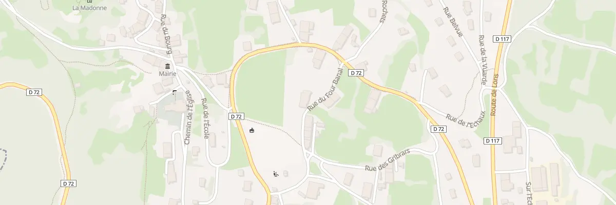 Plan du 13 Rue du Four à La Chailleuse