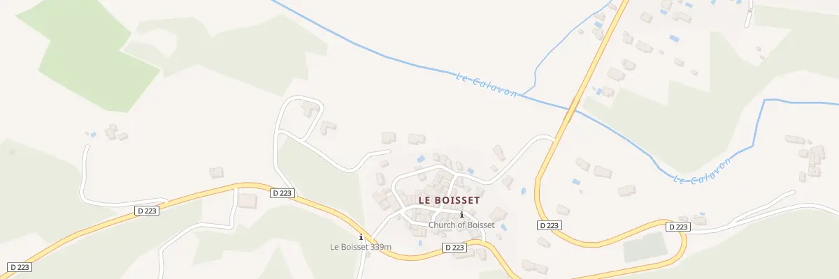 Plan du 5000 Le Boisset à Saint-Martin-de-Castillon