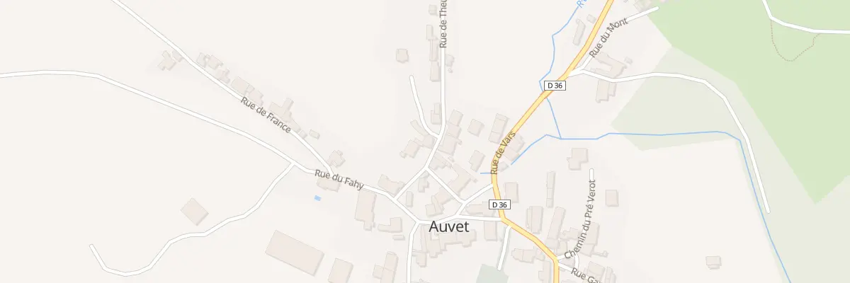 Plan du 3 Rue de Theuley à Auvet-et-la-Chapelotte