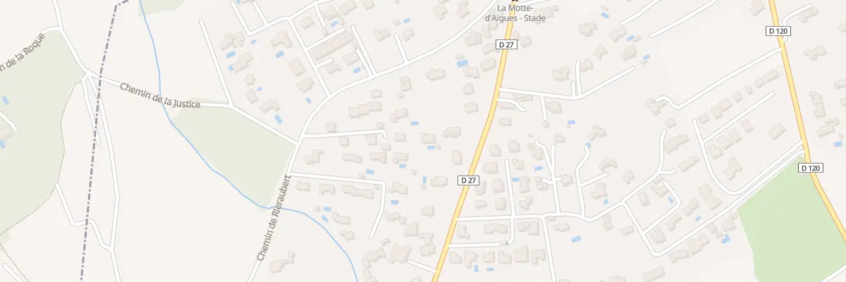 Plan du 5459 La Justice à La Motte-d’Aigues