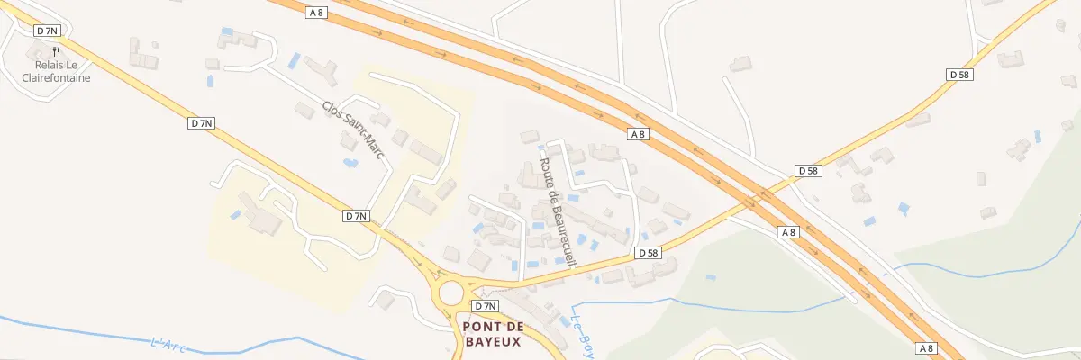 Plan du 29 Rte de Beaurecueil à Meyreuil