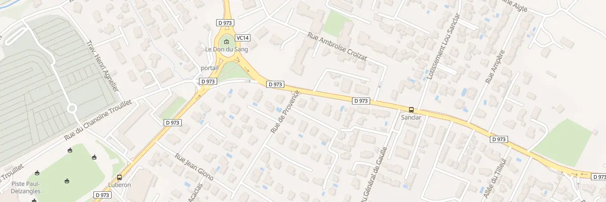 Plan du 27 Rue des Romarins à Pertuis