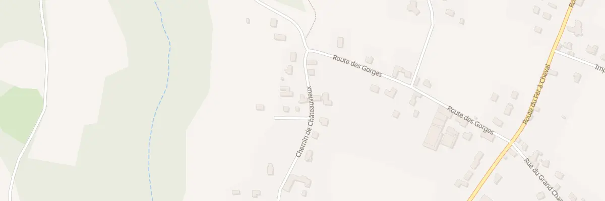 Plan du 90 Che de Châteauvieux à Faverges-de-la-Tour