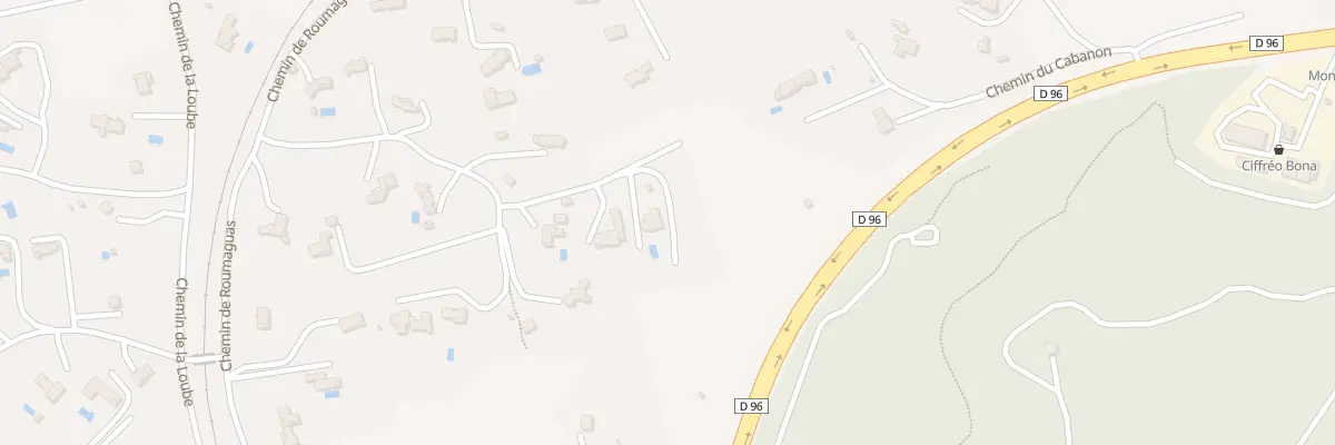 Plan du 9380 Che de l’Espougnac Vc 207 à Meyrargues