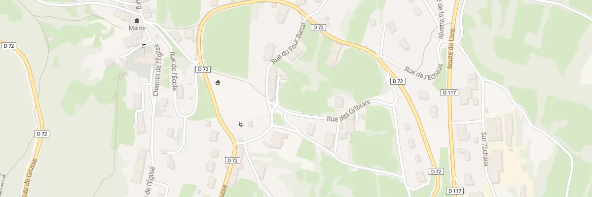 Plan du 5 Rue des Gribars à La Chailleuse