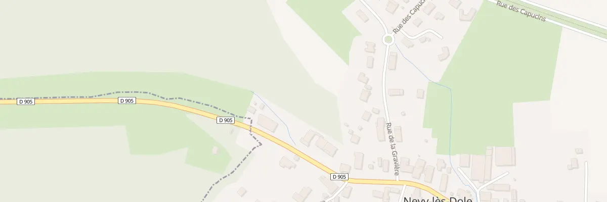 Plan du 10 Rte Nationale à Nevy-lès-Dole