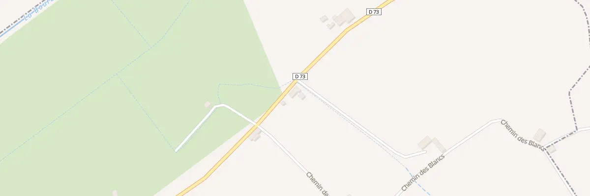 Plan du 442 Rte du Val de Bourbre à Chassignieu
