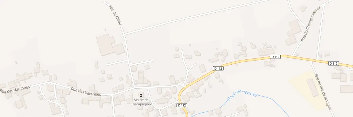 Plan du 3 Rue de la Mairie à Champagney