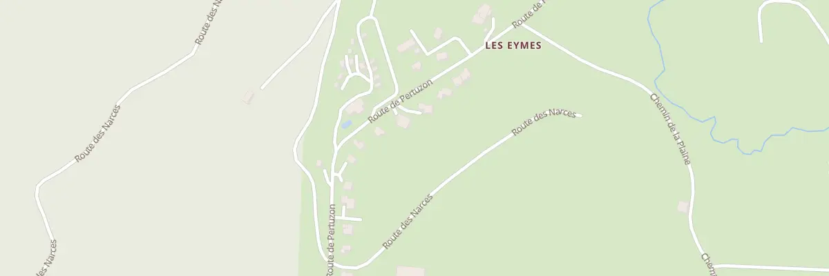 Plan du 1978 Rte de Pertuzon à Autrans-Méaudre en Vercors