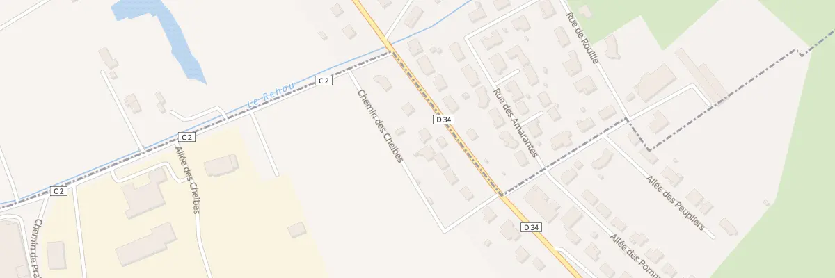 Plan du 19 Rue du Colonel de Cheron à Chauvoncourt