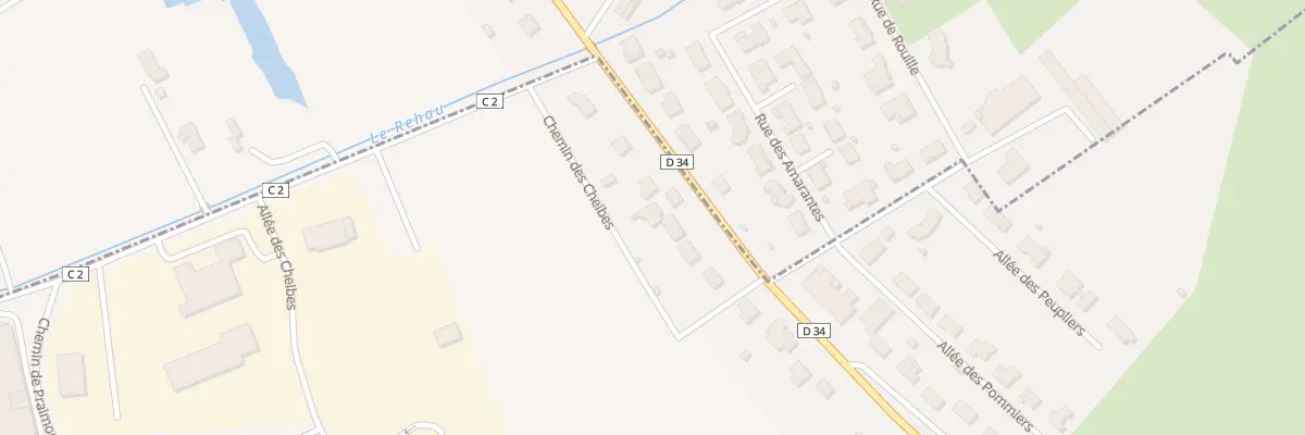 Plan du 17 Rue du Colonel de Cheron à Chauvoncourt