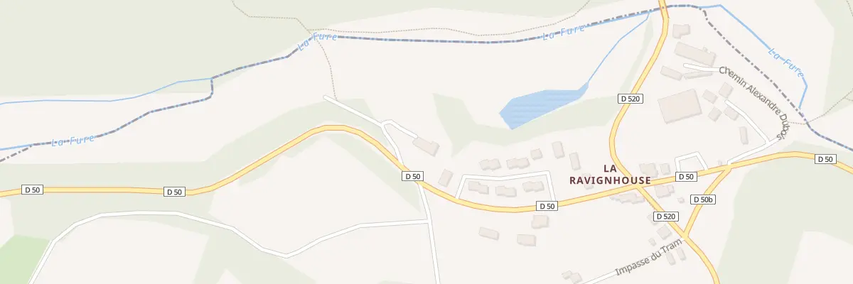 Plan du 5001 La Ravignhouse à Saint-Blaise-du-Buis