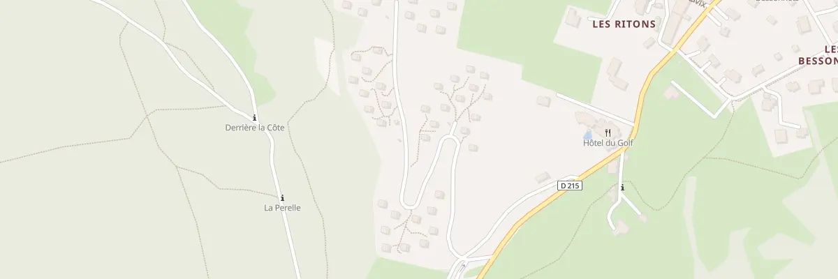 Plan du 46 Res les Trois Fontaines à Corrençon-en-Vercors