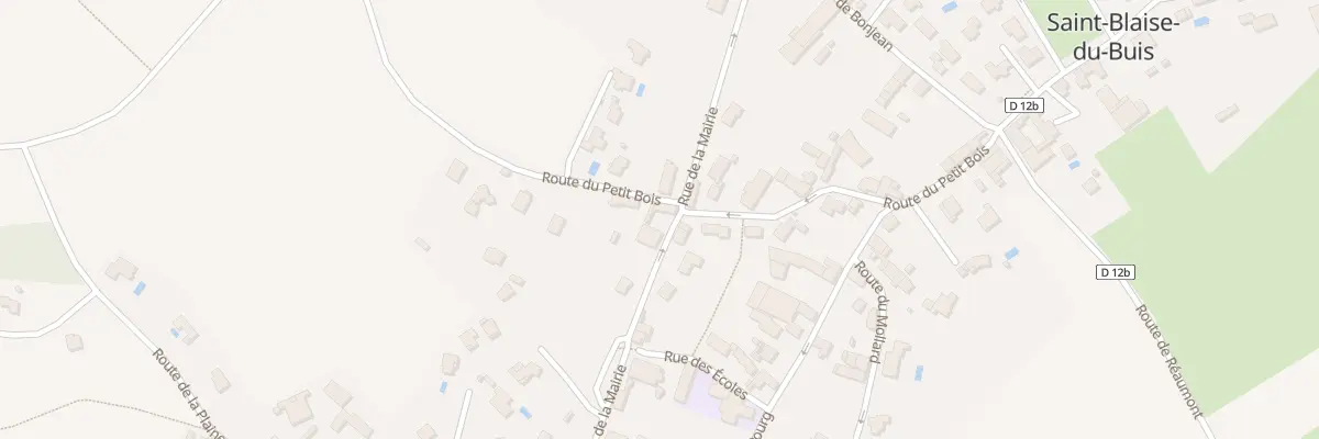 Plan du 5087 Le Village à Saint-Blaise-du-Buis