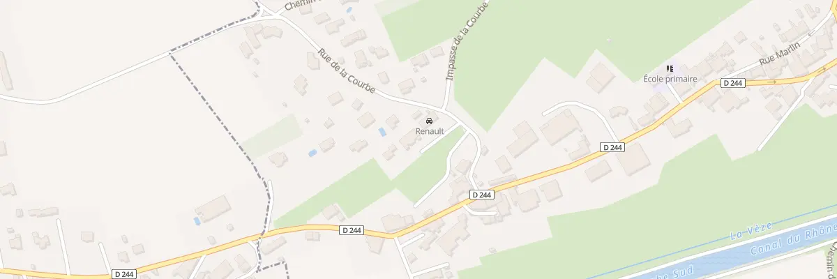 Plan du 9B Rue de la Courbe à Brevans