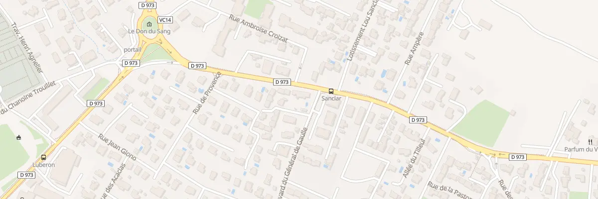 Plan du 1228 Av de Verdun à Pertuis