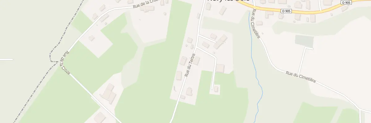 Plan du 5 Rue du Tertre à Nevy-lès-Dole