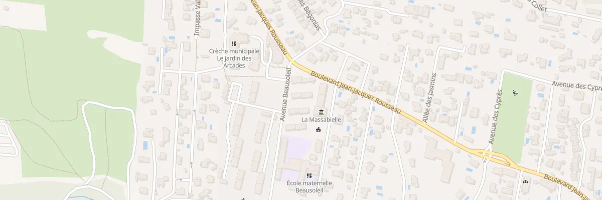 Plan du 5 Av Beau Soleil à La Penne-sur-Huveaune
