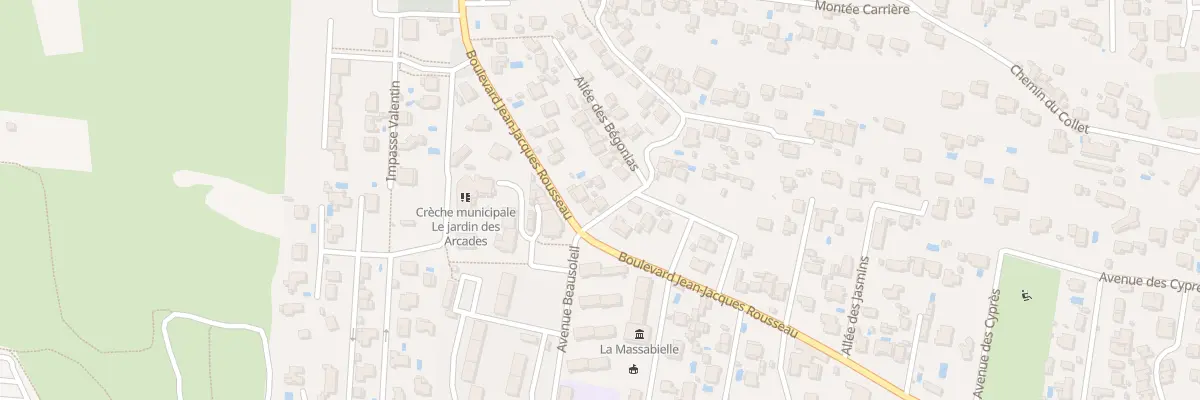 Plan du 1 Mte des Ponsons à La Penne-sur-Huveaune